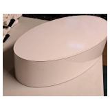 Pedestal Stand | Oval (White)