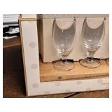 Lot of (2) Wine Tasting Sets 5-piece - (4) 2.9-oz Glasses and (1) Sampler Tray