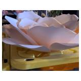 Lot of (5) 20" Paper Flower Décor