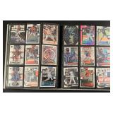 253 Card Binder - 2022 Football, Baseball, Hockey, & Basketball Cards - SP Authentics, Mosaic, Contenders, Playbook, Prizm