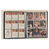 195 Card Binder - 1994 Basketball Cards - Hoops