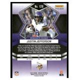 Justin Jefferson Silver Prizm 2022 Mosaic  #129 Football