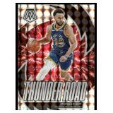 Stephen Curry Mosaic Refractor 2023 Panini Mosaic Thunder Road  #13 Basketball