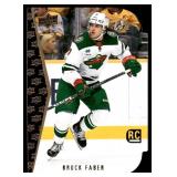 Brock Faber RC Gold Die Cut 2023 Upper Deck Rookie Die Cuts #RDT-12 Hockey Card