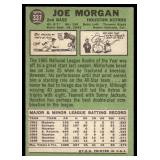 Joe Morgan 1967 Topps #337 Baseball Card