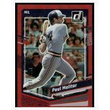 Paul Molitor 0211/2023 Red 2023 Donruss #226 Baseball Card