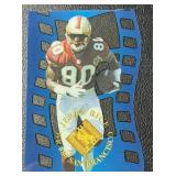 Herry Rice /5000 Die Cut Acetate 1996 Advantage Edge Football Card