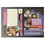 Kobe Bryant 2 Card Basketball Lot