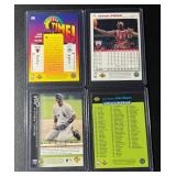 Michael Jordan 4 Card Baseball Basketball Lot