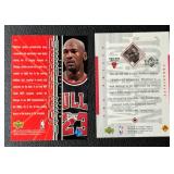 Michael Jordan 2 Basketball Card Insert Lot