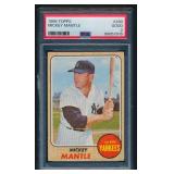 Mickey Mantle PSA 2 GD 1968 Topps #280 Vintage Baseball Card