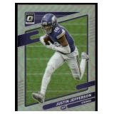 Justin Jefferson 2021 Donruss Optic #95 Football Card