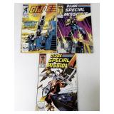 Group of 3 MARVEL COMICS - GI Joe