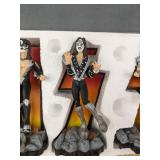 Set of 4 KISS Collectable Figurines