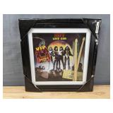 KISS Love Gun 14" Square Framed Wall Art