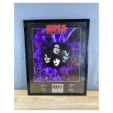 3 Framed KISS Commemorative Edition Posters