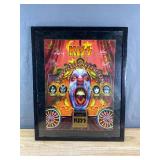 3 Framed KISS Commemorative Edition Posters