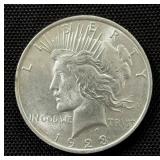 1923-P Peace Silver Dollar AU-EF