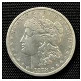 1878-CC Morgan Silver Dollar - EF