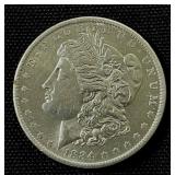 1884-O Morgan Silver Dollar AU-EF