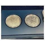 2011 5pc American Silver Eagle 25th Anniversary Set with MS/PR69!