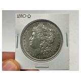 1880-O Morgan Silver Dollar