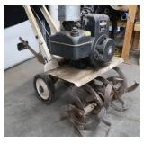 WHEEL BARREL AND GARDEN TILLER