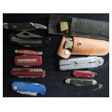 WOODWORKING CHISELS, AND VINTAGE POCKET KNIVES/MULTI TOOLS