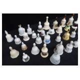 COLLECTION OF CERAMIC/PORCELAIN BELLS