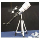 TELESCOPE WITH TRIPOD & ACCESSORIES