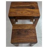 Pair of Oak Nesting Tables