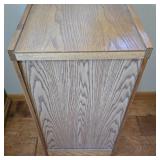 Two Drawer Oak Filing Cabinet