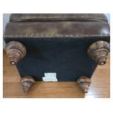 McKinley Leather Ottoman