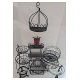 Large Collection Metal Baskets, Shelves & More