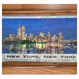 Framed New York City Skyline Puzzle