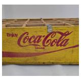 Vintage Coca Cola Bottle Crate & More