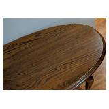 Oval Oak Coffee Table