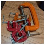 Assorted Tools and Clamps