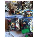 LEGOs LARGE Collection of Loose Bricks - 8 Sorted Storage Containers PLUS 37.5 Pounds of Loose Bricks