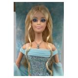 Barbie Doll Birthstone Collection March Aquamarine Collector Edition