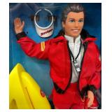 Set of 3 Ken Dolls: Beach Fun Barbie & Ken, Great Date Ken, and Baywatch Ken