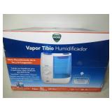 Vicks Warm Mist Humidifier, White and Blue 1 gallon