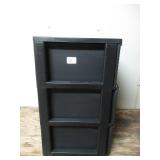 3 Drawer Wide Tower Black – Brightroom - Sterilite