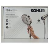 Kohler Tellin Mulifunction Handshower, 5 Sprays, Brushed Nickel Finish