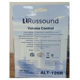 2 Russound ALT-126R 126 Watt Impedance Matching Volume Control, Wall-Mounted