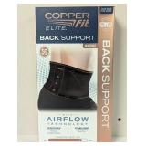 Copper Fit Elite Back Support with Airflow Technology