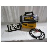 DeWalt 68K BTU Cordless Forced Air Propane Heater