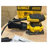 DEWALT DWE6411K 2.3 Amp Corded 1/4 Sheet Palm Grip Sander Kit - D64