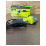 RYOBI AG4031G 5.5 Amp Corded 4-1/2 in. Angle Grinder - C49