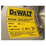 DEWALT DCS781 60V Lithium-Ion 12 in. Cordless Sliding Miter Saw (Tool Only) - D699